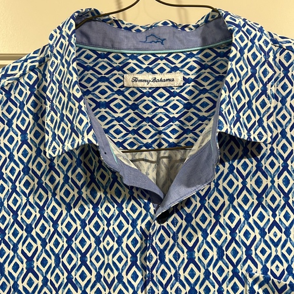 Tommy Bahama Other - Tommy Bahama Big & Tall Diamond Tides Silk Camp Shirt